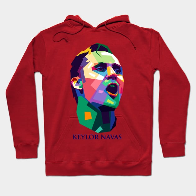 Keylor Navas Hoodie by erikhermawann22